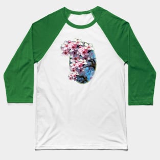 Cherry Blossoms Baseball T-Shirt